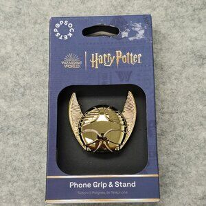 Puffy Enamel Golden Snitch Harry Potter Popsockets Grip & Stand Phones Holder